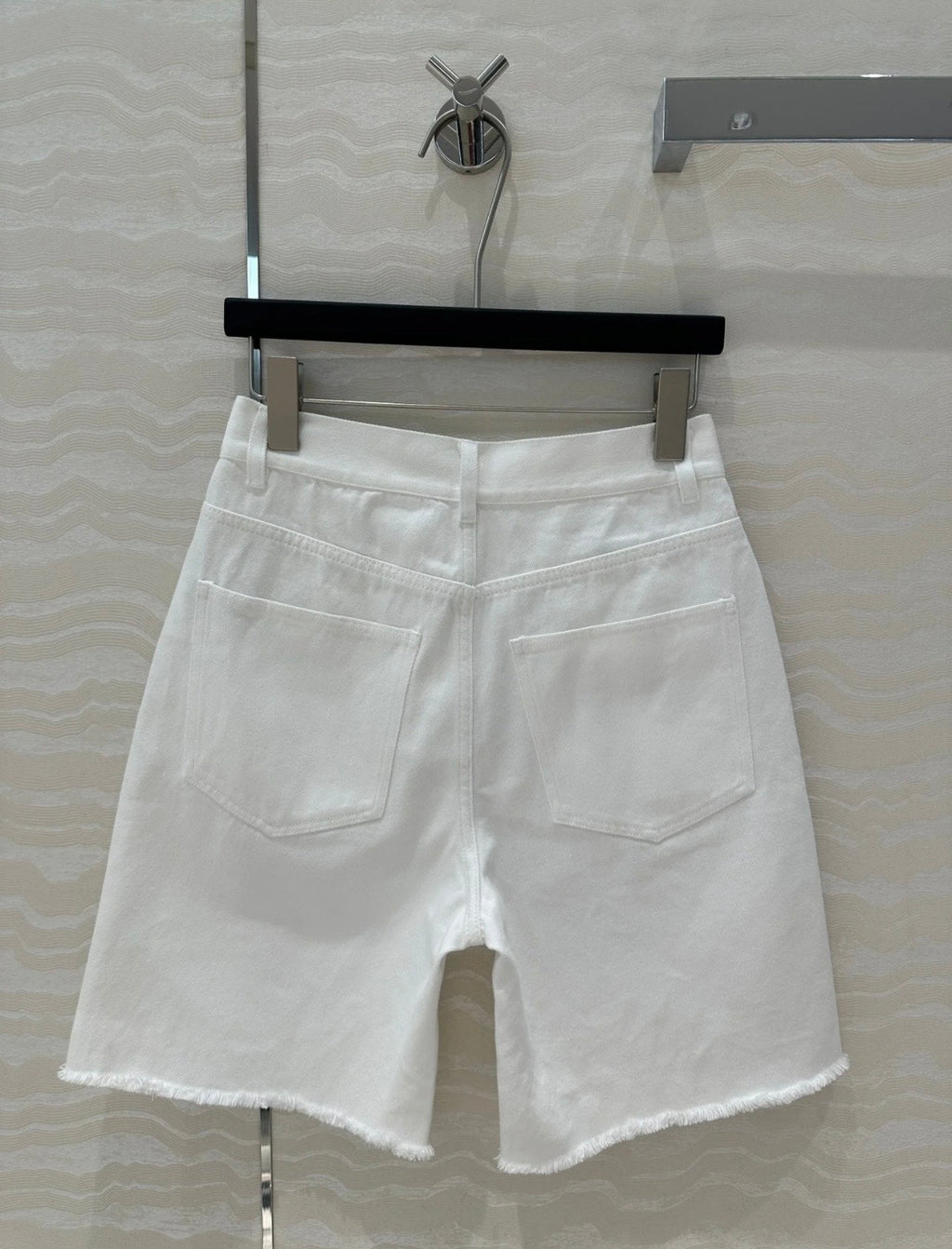 Prada Denim Short White cotton